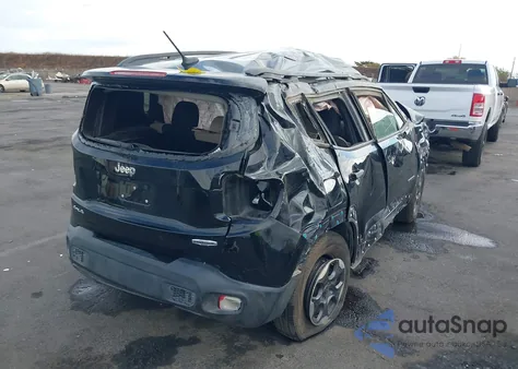 2015 Jeep Renegade Latitude из США, поврежденный, VIN ZACCJBBH1FPC07850